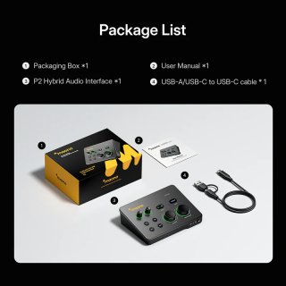 MAONO P2 USB Hybrid Audio Interface