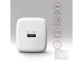 Axagon ACU-PD20W Hálózati Töltő