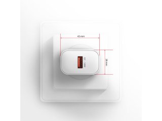 Axagon ACU-QC18W Hálózati Töltő