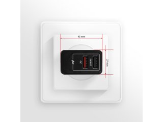 Axagon ACU-QS24 Hálózati Töltő