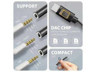 Axagon ADA-HC USB-C Audio Adapter