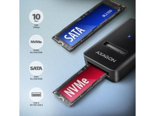 Axagon ADM2-AM M.2 SSD Adapter