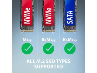 Axagon ADM2-AM M.2 SSD Adapter