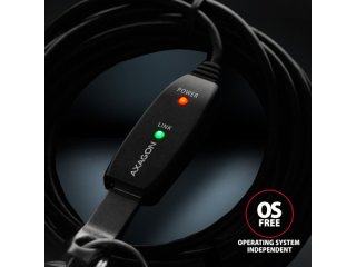 Axagon ADR-215 USB 2.0 Hosszabbító 15m