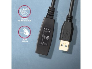 Axagon ADR-310 Aktív USB Hosszabbító 10m