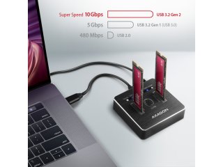 Axagon ADSA-M2C SSD Dokkoló