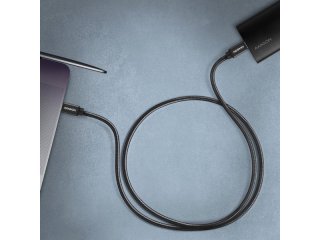 Axagon USB-C - USB-C Töltőkábel 1m