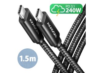 Axagon BUCM2-CM15AB USB-C Kábel 1,5m