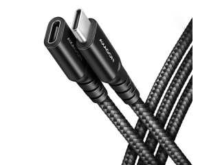 Axagon BUCM32-CF05AB USB-C Hosszabbító 0.5m