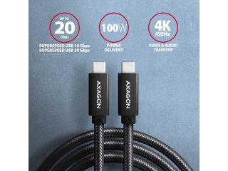 Axagon SPEED+ USB-C Kábel