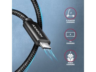 Axagon NewGEN+ USB-C Kábel 1m