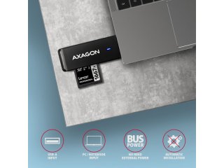 Axagon CRE-S2N Kártyaolvasó
