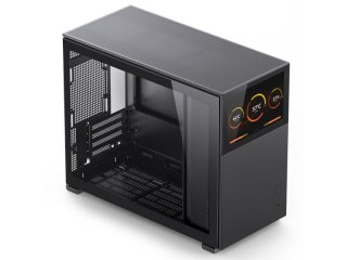 Jonsbo D31 STD Kijelzős mATX Ház - Fekete