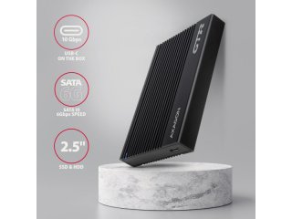 Axagon EE25-GTR HDD/SSD Ház