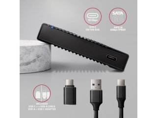 Axagon EE25-GTR HDD/SSD Ház