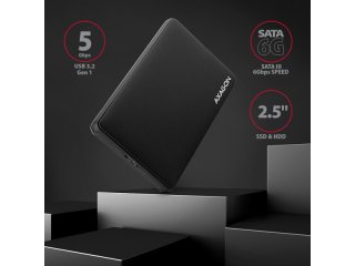 Axagon EE25-SL Külső HDD/SSD ház