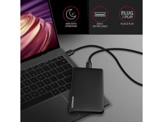 Axagon EE25-SL Külső HDD/SSD ház