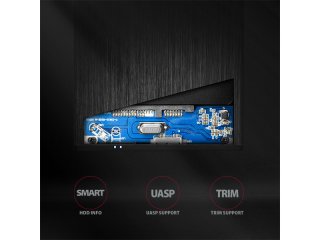 Axagon EE25-XA6 Külső HDD/SSD ház