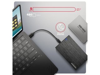 Axagon EE25-XA6C Külső ház