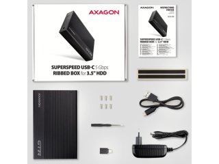 Axagon EE35-GTR HDD Ház