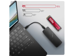 Axagon EEM2-20G SSD Ház