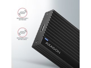 Axagon EEM2-GTR M.2 SSD Ház