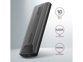 Axagon EEM2-GTS2 SSD ház