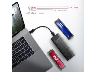 Axagon EEM2-GTS2 SSD ház