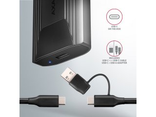 Axagon EEM2-GTS2 SSD ház