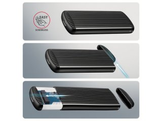 Axagon EEM2-SC SSD Ház