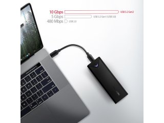 Axagon EEM2-UB2 SSD Ház