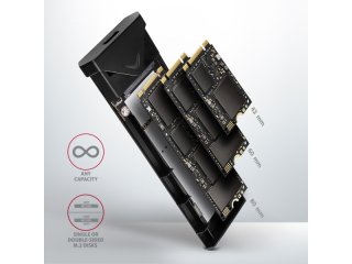Axagon EEM2-UB2 SSD Ház