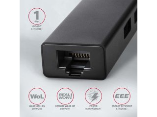 Axagon HMA-GL3A USB Hub