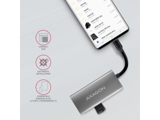 Axagon HMC-4G2 USB-C Hub