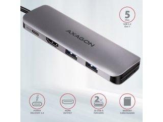 Axagon HMC-5 USB-C Hub