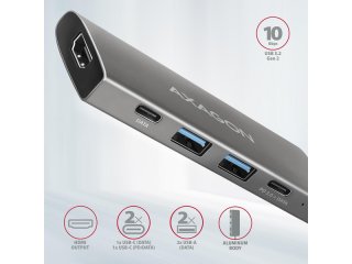 Axagon HMC-5G2 Multiport Hub
