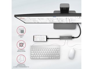 Axagon HMC-5G2 Multiport Hub