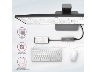 Axagon HMC-5G21 5in1 USB-C Hub
