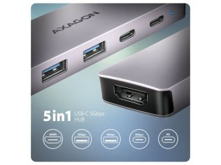 Axagon HMC-5H60 USB-C Hub