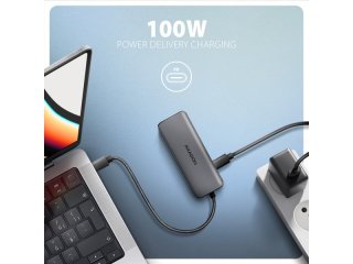 Axagon HMC-5H8K 5 az 1-ben USB-C Hub