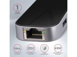 Axagon HMC-6GL USB-C Hub