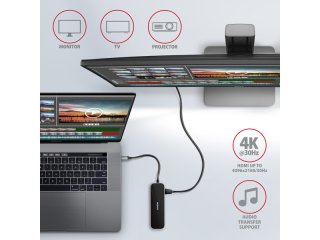 Axagon HMC-6GL USB-C Hub