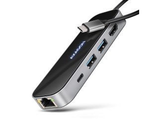 Axagon HMC-6GLN USB-C Hub