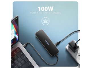 Axagon HMC-6GLN USB-C Hub