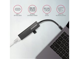 Axagon HMC-GL3A USB-C Hub