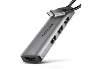 Axagon HMC-H3A USB-C Hub