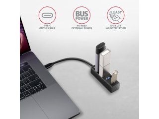 Axagon HUE-M1C USB-C Hub