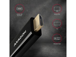Axagon RVD-HI14C2 DP-HDMI Kábel