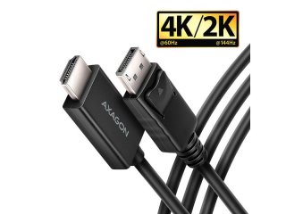 Axagon RVD-HI20C2 DP-HDMI Kábel 1.8m