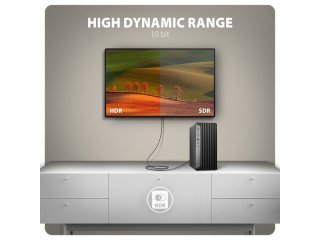 Axagon RVD-HI20C2 DP-HDMI Kábel 1.8m
